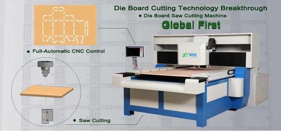 China without using laser, automatic cnc die sawing machine with servo motor system supplier