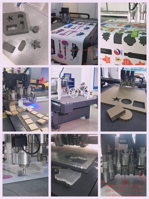 China DCZ76 60mm EPE Foam Honeycomb Acrylic Corrugated Carton Cutting Machine supplier