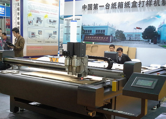 China Compound Material Packaging Carton Sample Cutting Machine / Equipment supplier