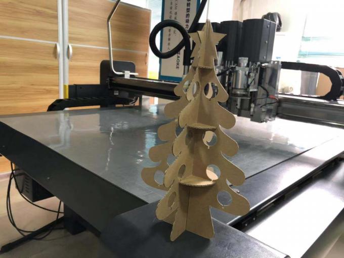 Christmas Tree Flute Corrugated Sample Cutter 
