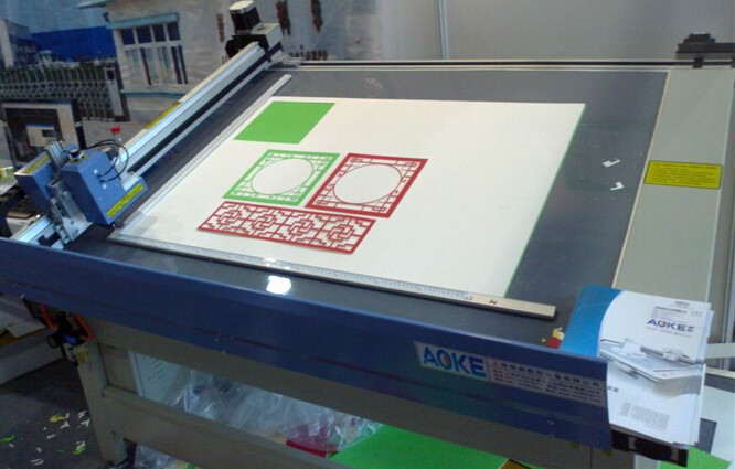 matboard cutter sign making cnc cutting table