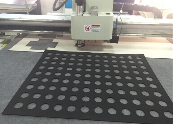 China Precise Foam Cutting Machine 3mm SBR Rubber Circular Patron Oslash supplier