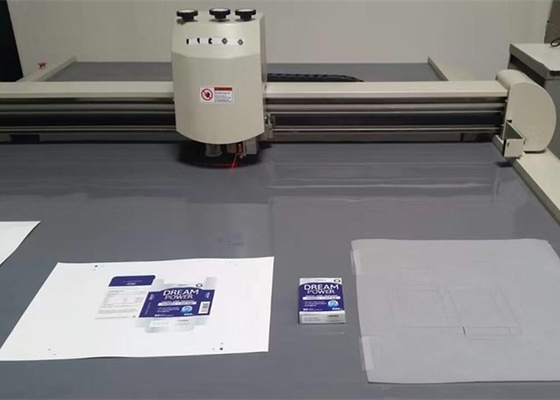 China Cardboard Medicine Carton Box Sample Maker Cutting Plotter Cutting Machine supplier