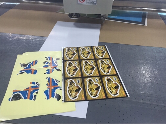 China Sticker Decal Labels Half Cut Without Cutting Release Paper Plotter Machine supplier