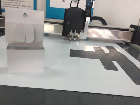 China Cardboard Box Cutting Crease Perforating Paper Board Cutting Machine supplier