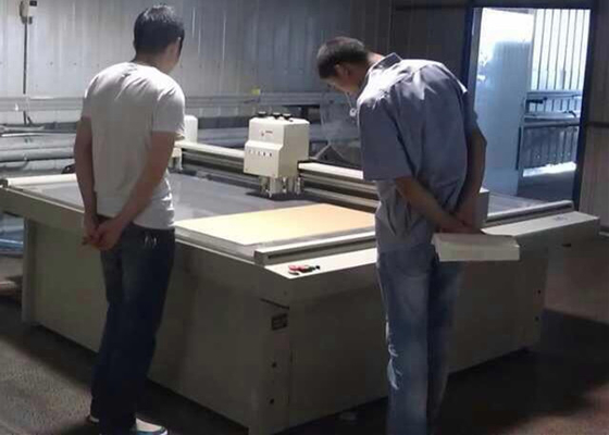 China Flatbed Paper Board Cutting Machine Sample Maker  Packaging Groove Solution supplier
