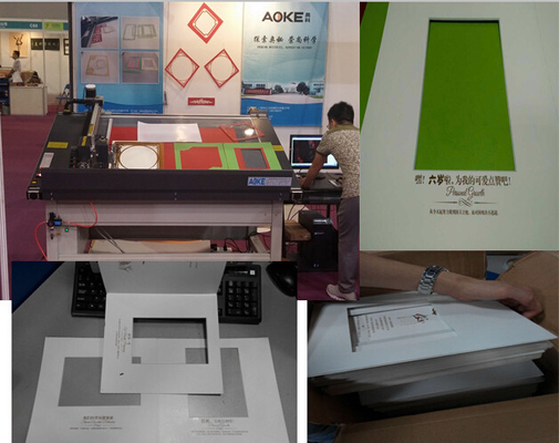 China Automatically Mat Board Cutting Machine Photo Album Making Equipment supplier