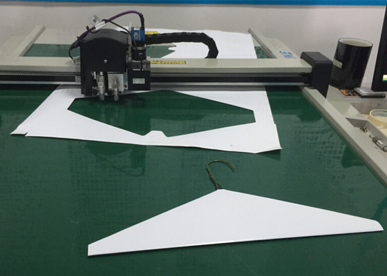 China Clothes Hanger Protective Card Paper Pattern Cutter CAD Digital Cutting Machine supplier